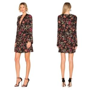 A.L.C. Haven Floral Silk Dress